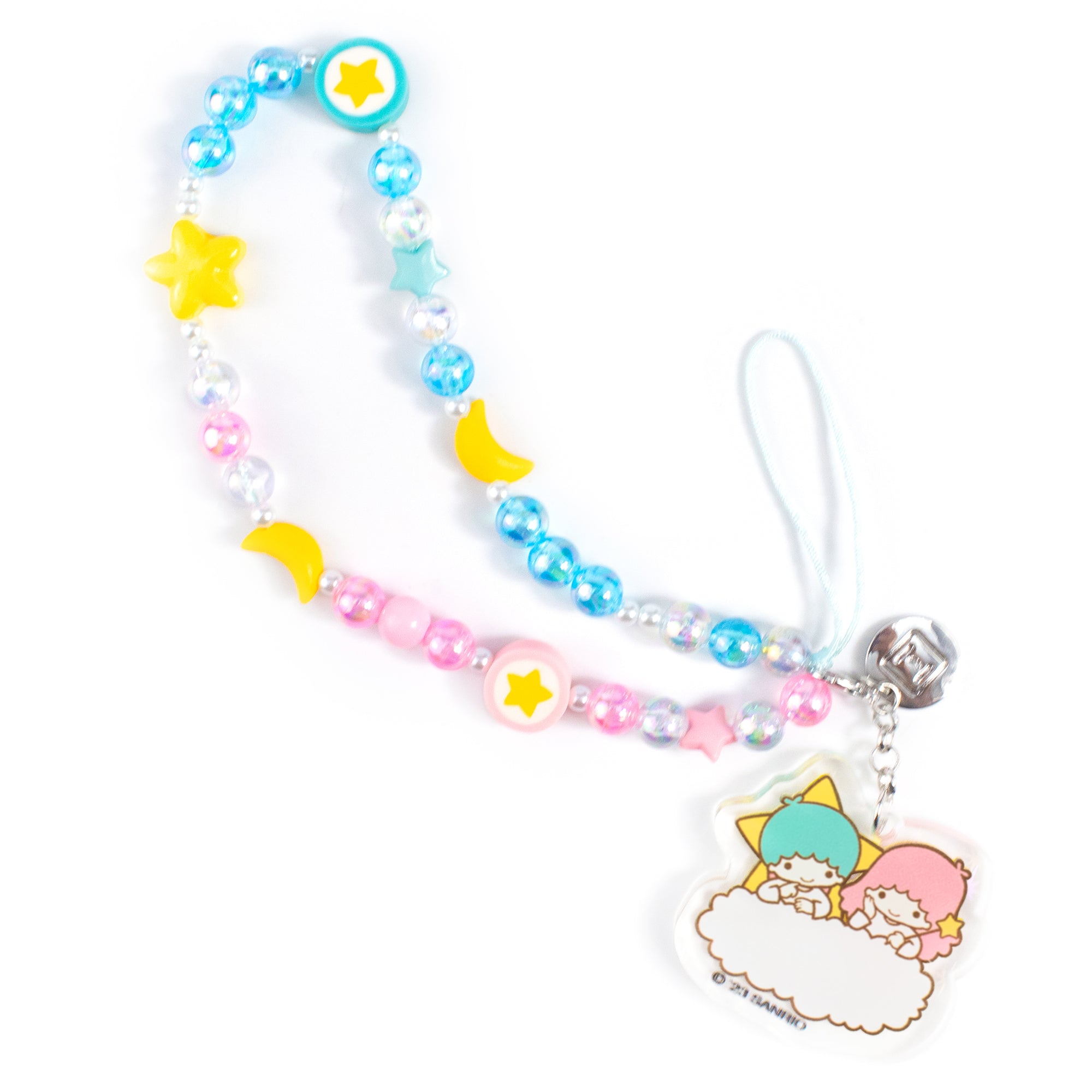 Sanrio Hello Kitty Beaded Charm Mobile Phone Wrist Strap - iFace.com