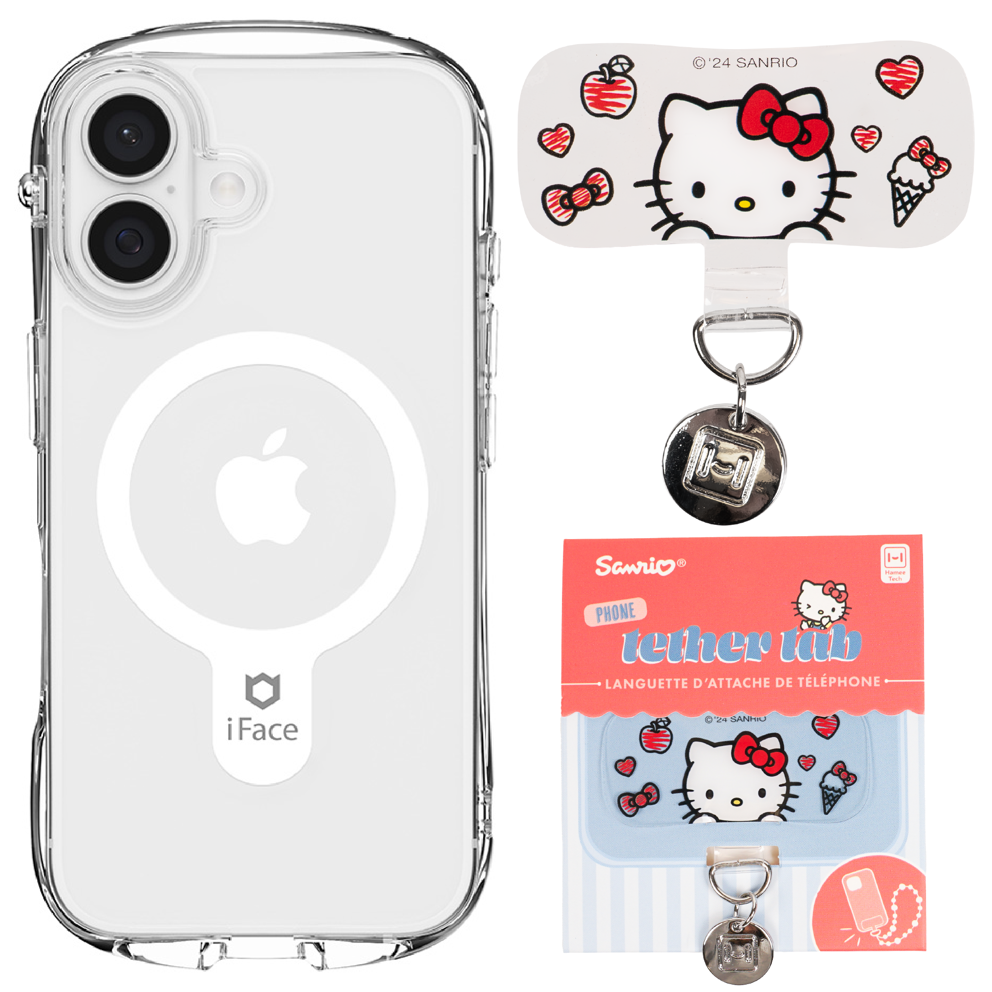 iFace Sanrio Hello Kitty Smartphone Tether Tab