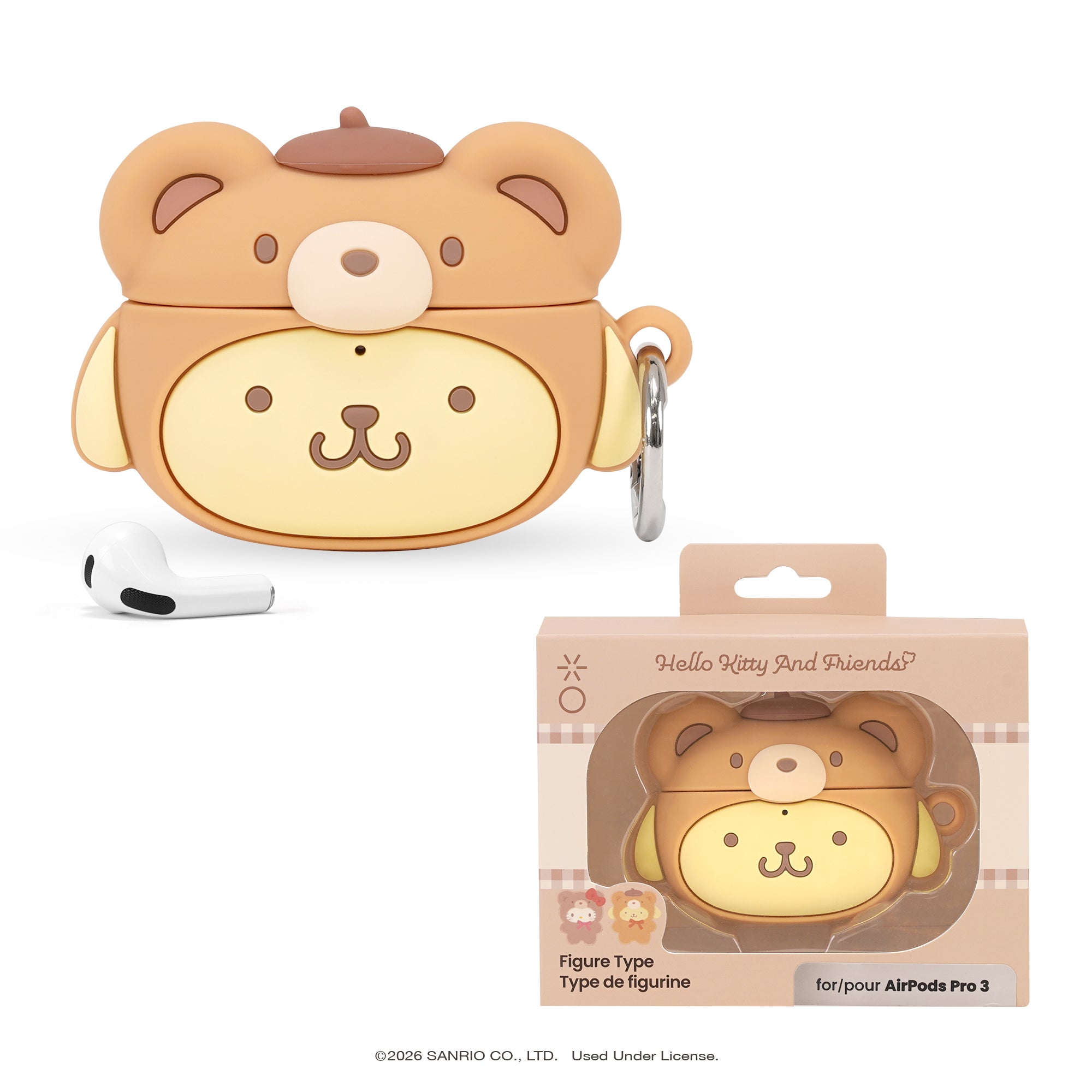 iFace Hello Kitty® and Friends Latte Bear Series AirPods Pro 3 Case –