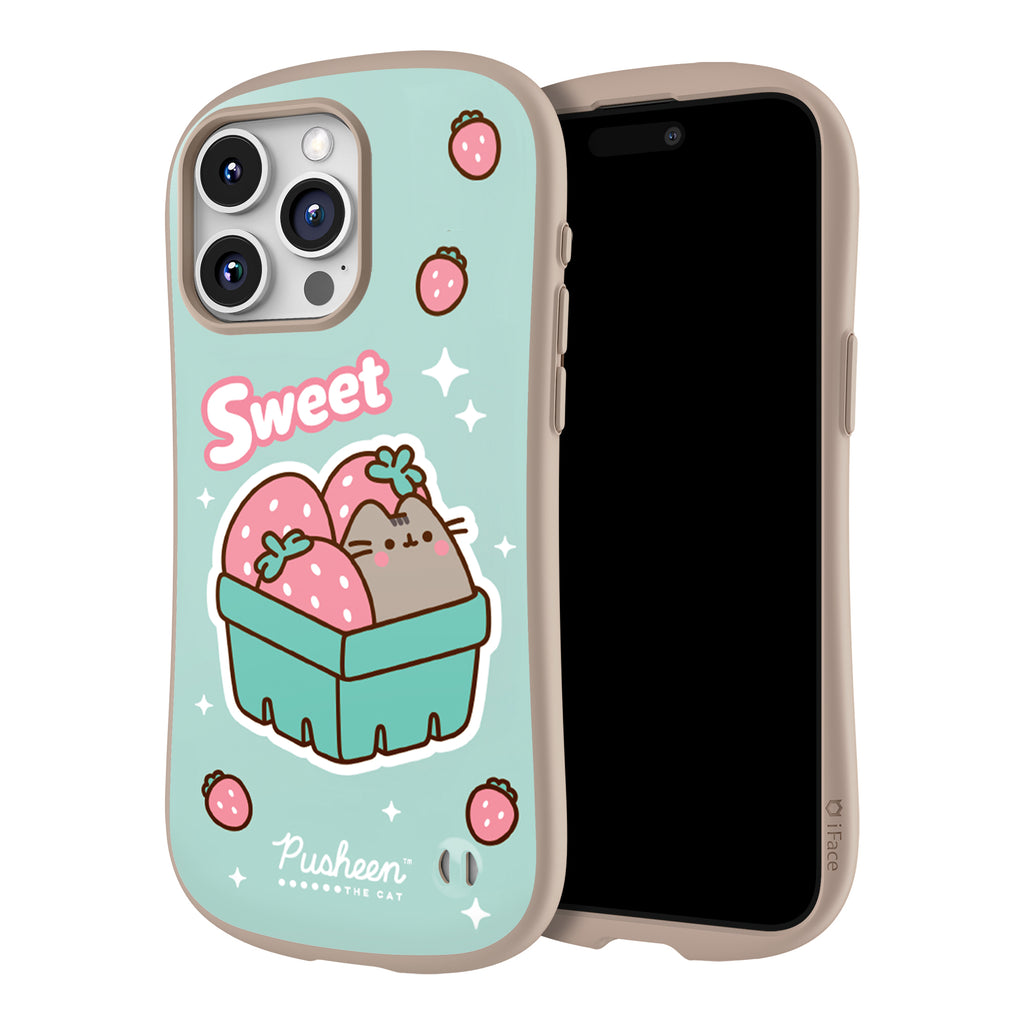Pusheen the Cat Case for iPhone 15 Pro / 15 Pro Max - Strawberries Pusheen the Cat Case for iPhone 15 Pro / 15 Pro Max - Strawberries