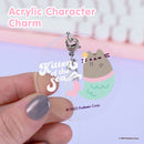 Pusheen the Cat Acrylic Keychain Charm - Kitten of the Sea (Mermaid)