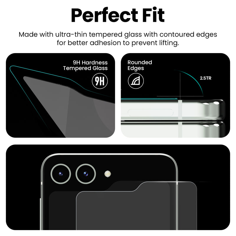 Flex Window Protectors for Samsung Galaxy Z Flip 5 (Set of 2)