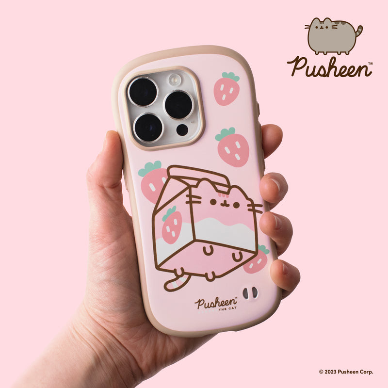 Pusheen the Cat Case for iPhone 15 Pro / 15 Pro Max - Strawberry Milk Pusheen the Cat Case for iPhone 15 Pro / 15 Pro Max - Strawberry Milk