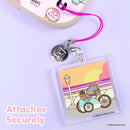 Pusheen the Cat Acrylic Keychain Charm - Summer