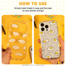 iFace Gudetama the Lazy Egg™ Look in Clear + 3 Decorative Inner Sheets