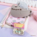 Pusheen the Cat Acrylic Keychain Charm - Summer