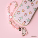 Pusheen the Cat Case for iPhone 15 Pro / 15 Pro Max - Ice Cream Pattern