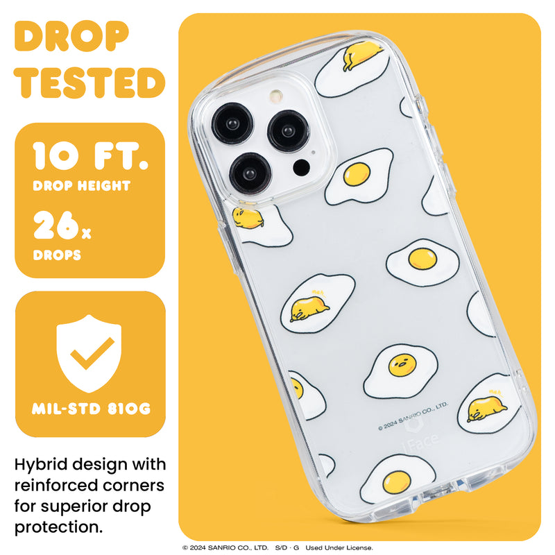 iFace Gudetama the Lazy Egg™ Look in Clear + 3 Decorative Inner Sheets