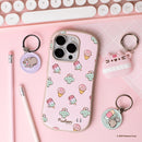 Pusheen the Cat Case for iPhone 15 Pro / 15 Pro Max - Ice Cream Pattern