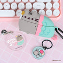 Pusheen the Cat Acrylic Keychain Charm - Kitten of the Sea (Mermaid)