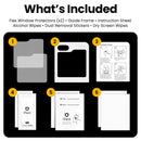 Flex Window Protectors for Samsung Galaxy Z Flip 5 (Set of 2)