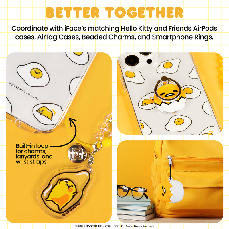 iFace Gudetama the Lazy Egg™ Look in Clear + 3 Decorative Inner Sheets