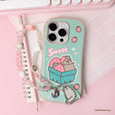 Pusheen the Cat Case for iPhone 15 Pro / 15 Pro Max - Strawberries