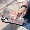 iPhone 14 / 14 Pro Crossbody Lanyard + Case Set - Clear Glitter