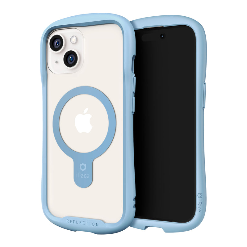Reflection for iPhone 15 and 15 Pro (with MagSafe) - Light Blue