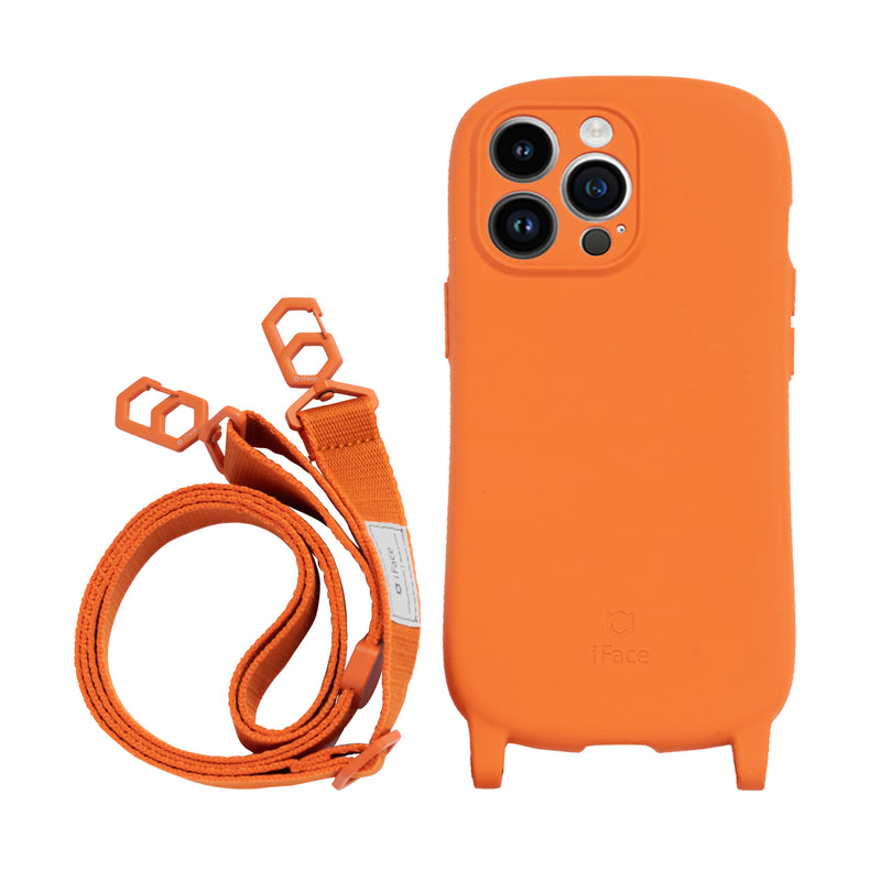 iPhone 14 Pro Crossbody Lanyard + Case Set - Orange