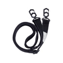 Crossbody Woven Cell Phone Lanyard - Black