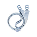 Crossbody Woven Cell Phone Lanyard - Pale Blue