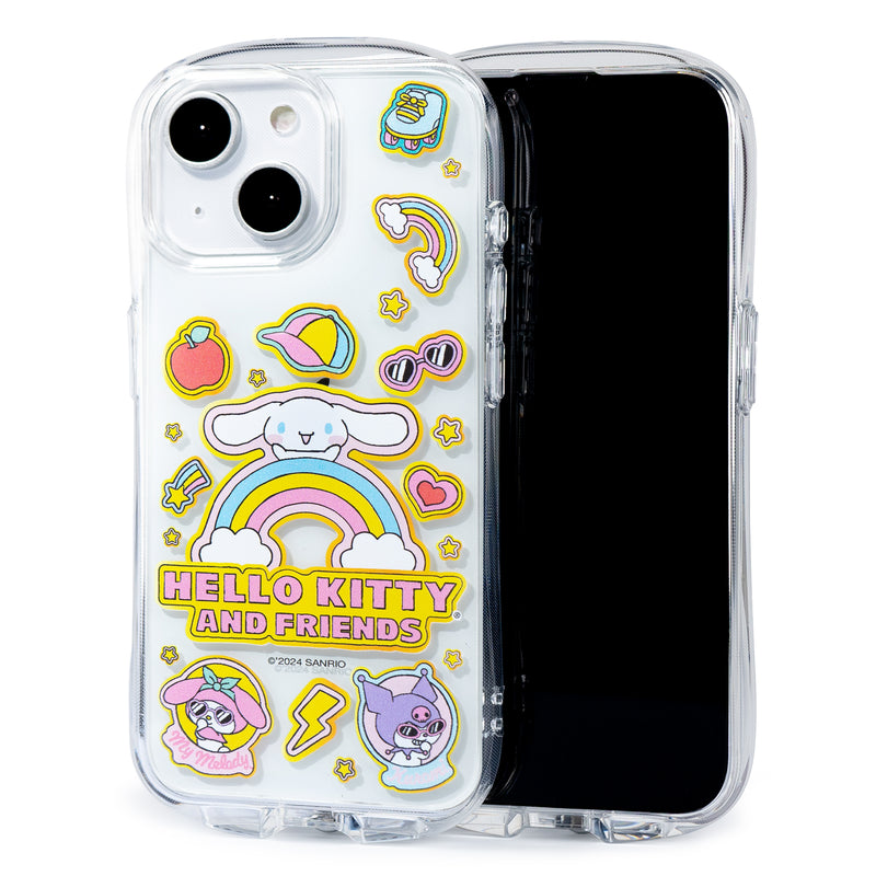 Hello Kitty and Friends Look In Clear for iPhone 15 Series - Supercute Stickers