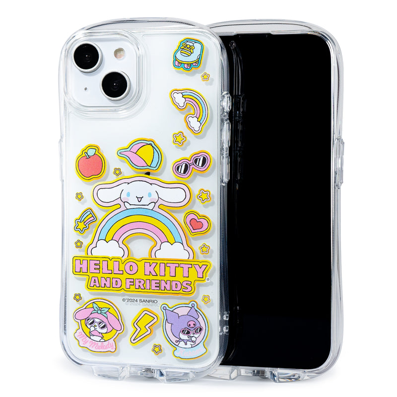 Hello Kitty and Friends Look In Clear for iPhone 15 Series - Supercute Stickers