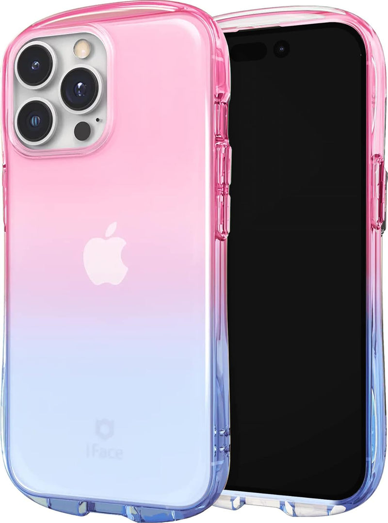 iFace iPhone 14 Pro Max Look in Clear Lolly [Peach Sapphire]