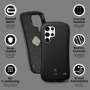 iFace Galaxy S22 Ultra First Class [Matt Black]