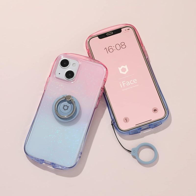 iFace iPhone 14 Pro Max Look in Clear Lolly [Peach Sapphire]