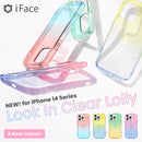 iFace iPhone 14 Pro Max Look in Clear Lolly [Peach Sapphire]