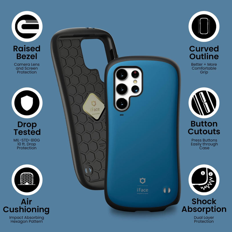 iFace Galaxy S22 Ultra First Class [Coral Blue]