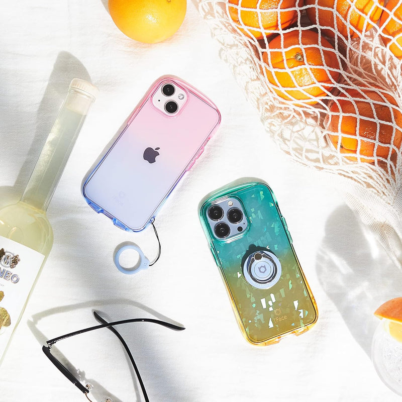 iFace iPhone 14 Pro Max Look in Clear Lolly [Peach Sapphire]