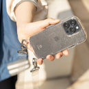 iPhone 14 / 14 Pro Crossbody Lanyard + Case Set - Clear Glitter