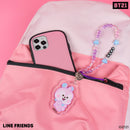 LINE Friends BT21 Beaded Charm Mobile Phone Wrist Strap - MANG