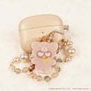 Sanrio Latte Bear Beaded Charm Mobile Phone Wrist Strap - Badtz-Maru
