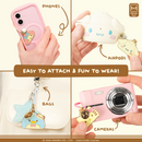 Hello Kitty® and Friends Blind Box Enamel Phone Charms (S2 - Steamed Bun Series)