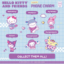 Hello Kitty® and Friends Blind Box Enamel Phone Charms (Y2K Digital Dream Series)