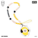 LINE Friends BT21 Beaded Charm Mobile Phone Wrist Strap - CHIMMY