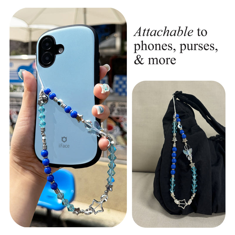 [Charmed by iFace] Phone Charm Wrist Strap Accessory  - Starlight