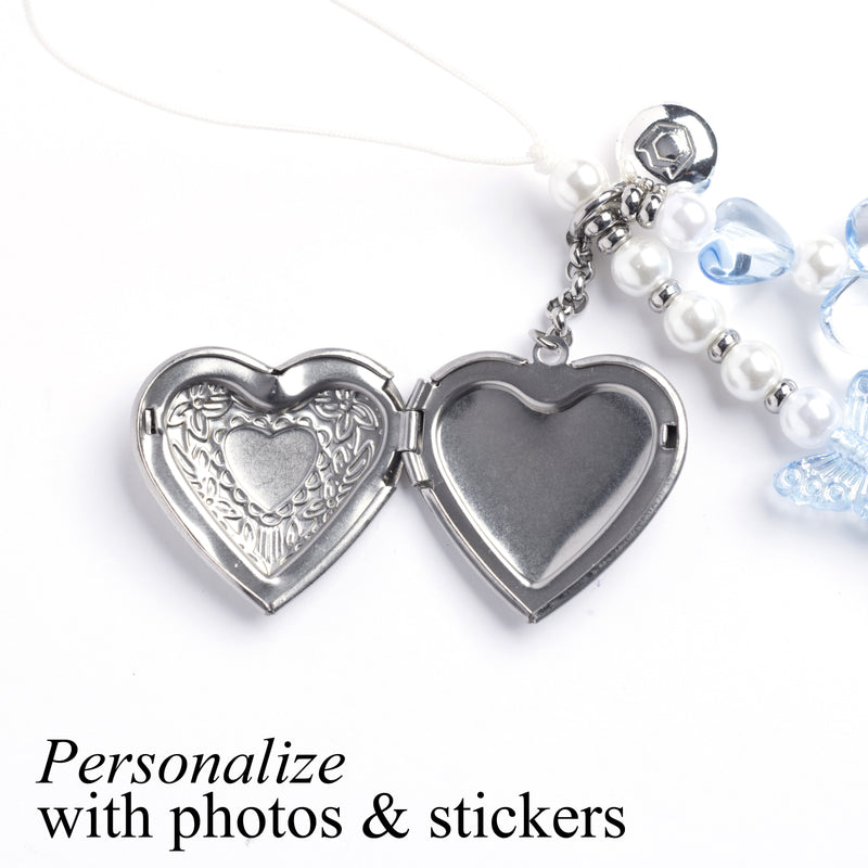 [Charmed by iFace] Phone Charm Accessory - Heart Locket Charm