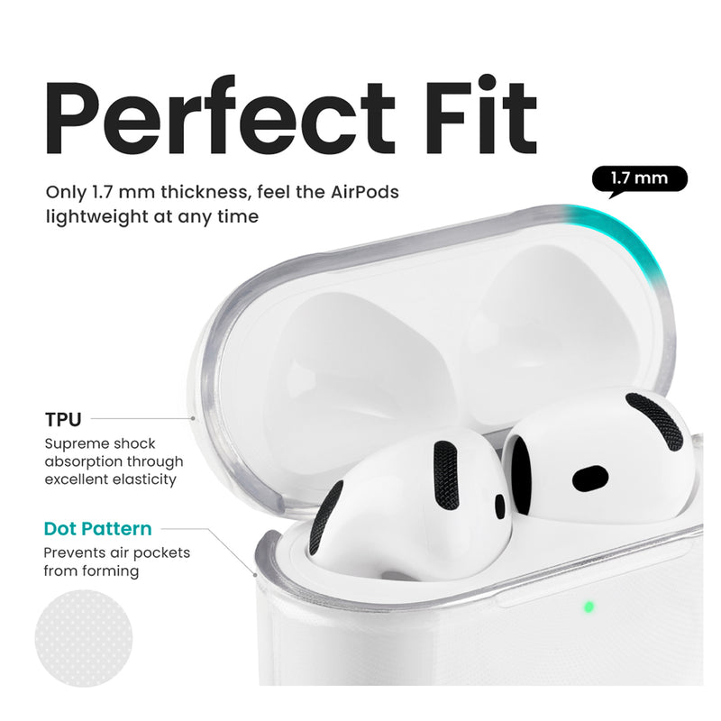 AirPods 4 Look in Clear Case