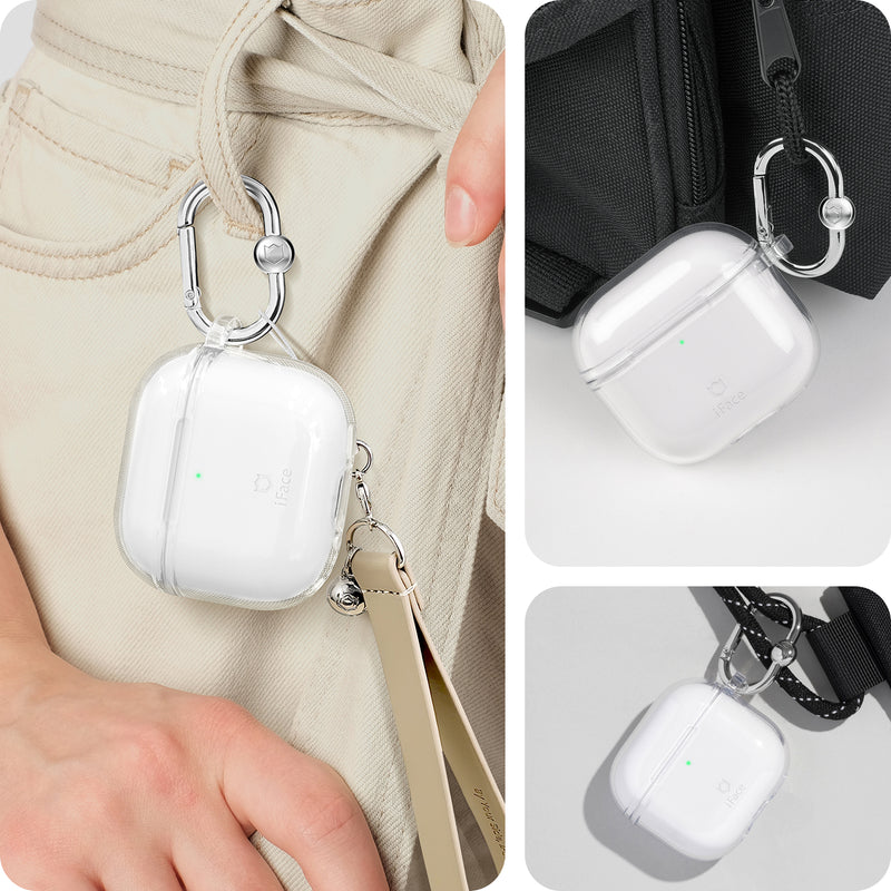AirPods 4 Look in Clear Case