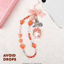 Sanrio Cosplay Friends Beaded Charm Mobile Phone Wrist Strap-Hello Kitty®