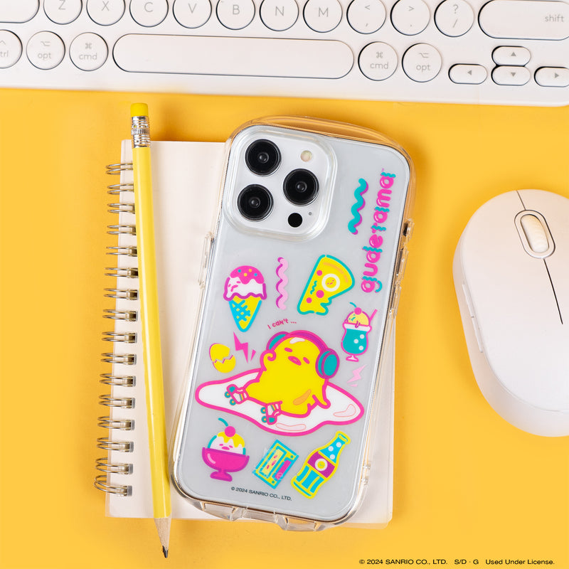 iFace Gudetama the Lazy Egg™ Look in Clear + 3 Decorative Inner Sheets