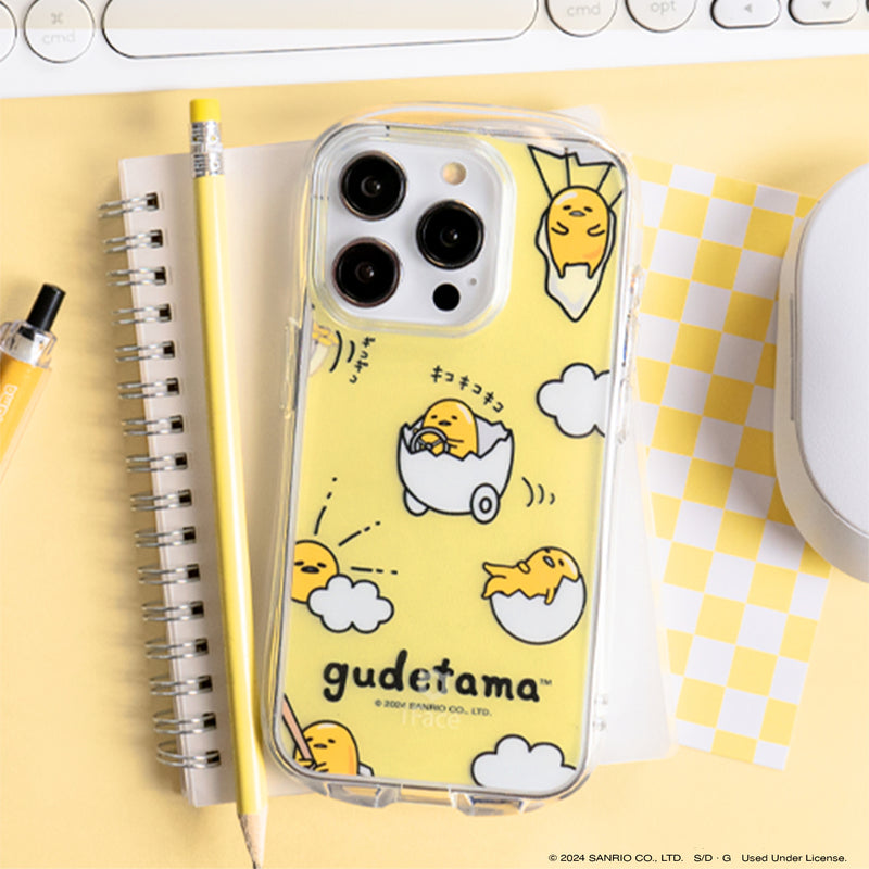 iFace Gudetama the Lazy Egg™ Look in Clear + 3 Decorative Inner Sheets