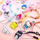 Sanrio Gudetama Beaded Charm Mobile Phone Wrist Strap
