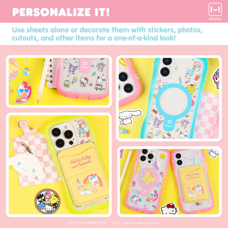 Sanrio Deco Inner Sheet for iPhone 16 Series - Kuromi