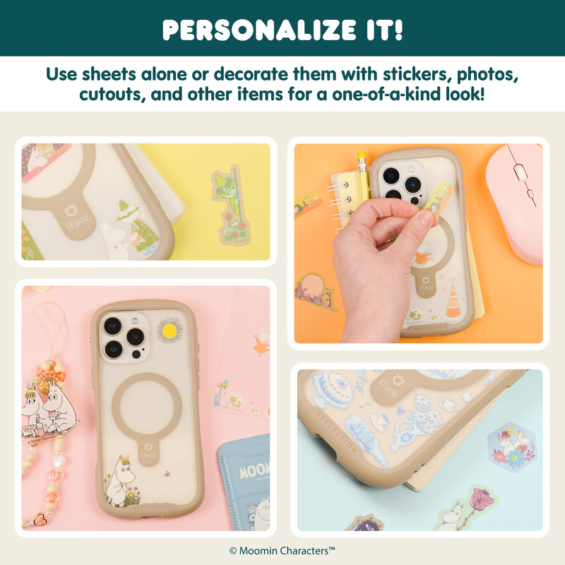 Moomin Deco Inner Sheet for iPhone 16 Series - Little My