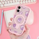 Pusheen the Cat Inner Sheet for iPhone 16 Series - Gamer Girl [Grid]
