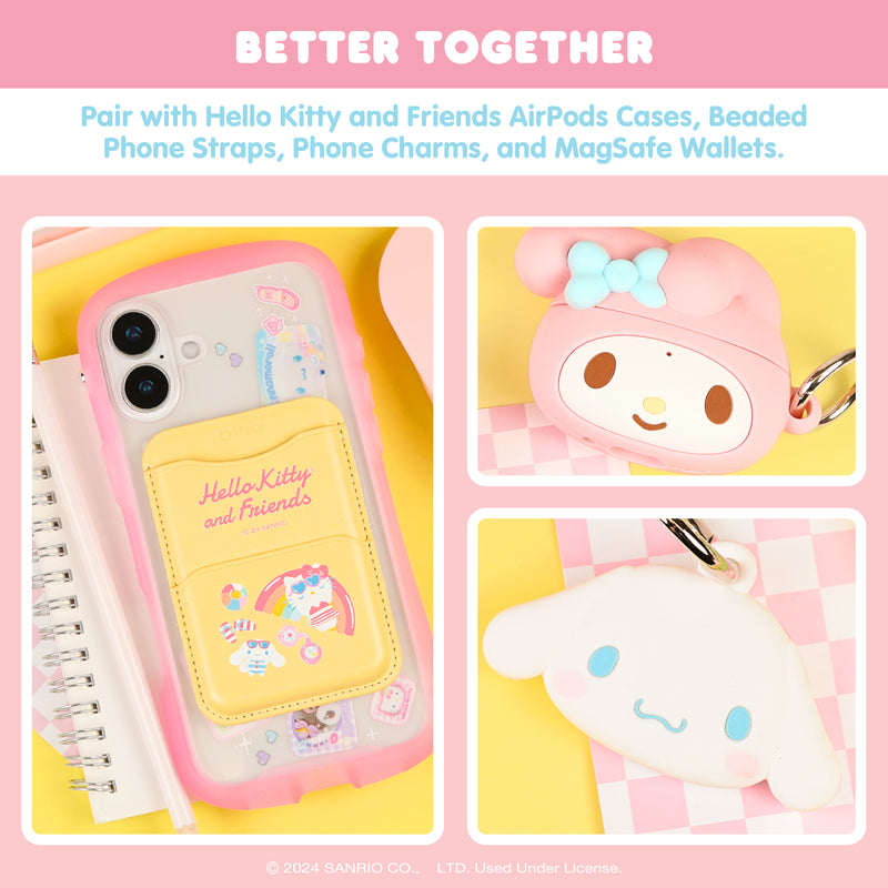 Sanrio Deco Inner Sheet for iPhone 16 Series - Hello Kitty and Friends