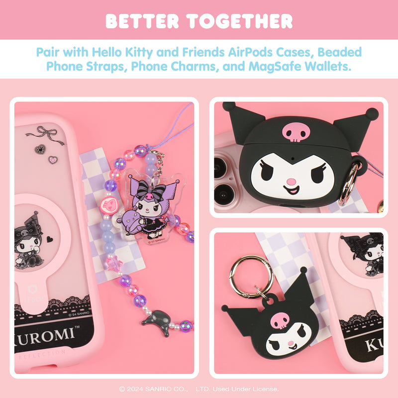 Sanrio Deco Inner Sheet for iPhone 16 Series - Kuromi