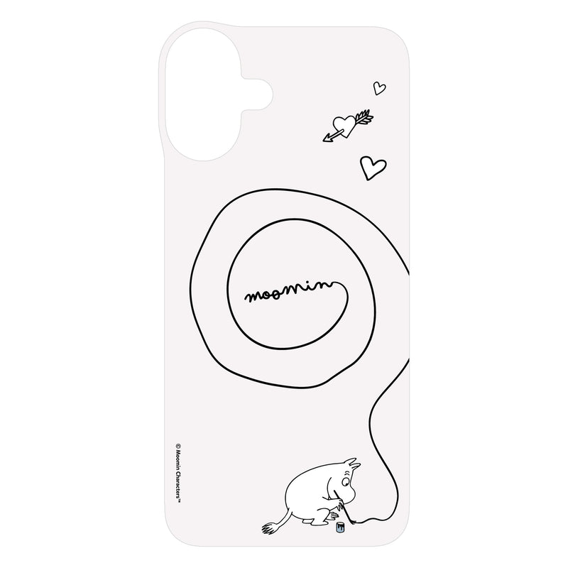 Moomin Deco Inner Sheet for iPhone 16 Series - Moomintroll